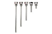 Procesinstrumentering - Danfoss 1/2" Følerlomme 50 mm indstik i Rustfrit stål - Til Ø6 mm ledningsføler - 084Z6050