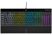Tastatur - Corsair K55 RGB PRO - Gaming Tastatur - Nordisk - Sort - CH-9226765-ND