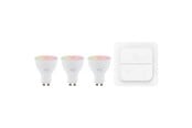 Smart Home - EGLO CONNECT.Z SÆT AFBRYDER + 3 GU10 opal SMART pærer M/FARVER(RGB) OG TUNABLE WHITE - 110313