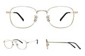 Computer briller - Xiaomi Blue Light Blocking Glasses - Gold - BHR8793GL