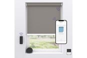 Smart Home - MotionBlinds Trådløst elektrisk mørklægningsrullegardin 80x190 cm - Grå - 2020502