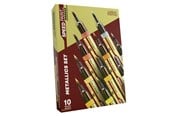 Maling & Værktøj - The Army Painter Speedpaint Marker – Metallics Set - SM8002P