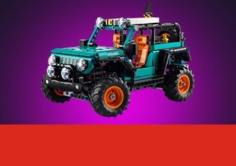 LEGO-Firhjultraekkere