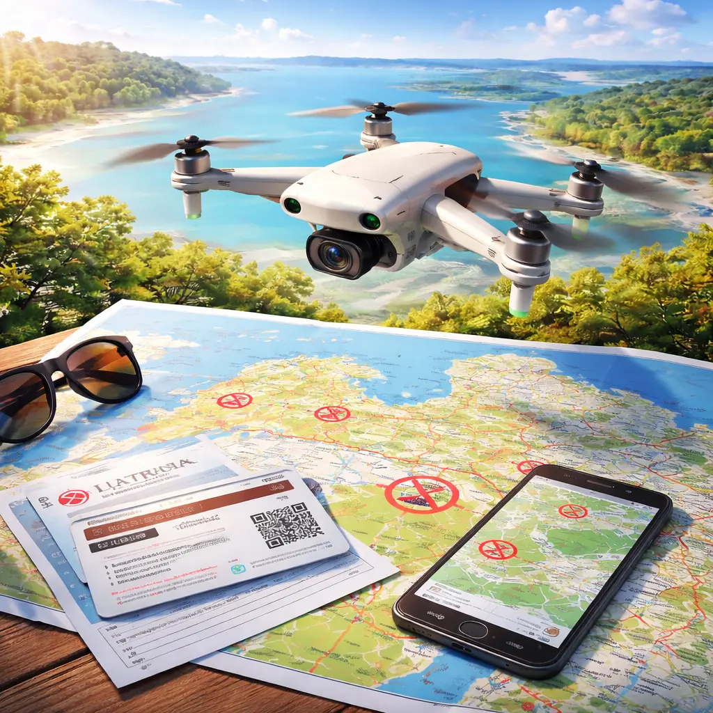 Lidojam bez sodiem: Soli pa solim ceļvedis likumīgai dronu lietošanai Latvijā