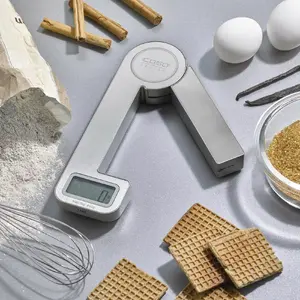 Kitchen scales Caso 3266 — digital kitchen scale, 5 kg max, 1 g graduation, stainless steel
