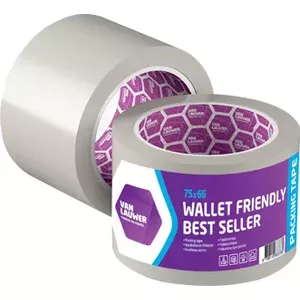 Caurspīdīga šķīdināmā lente van lauwer™ SO-T-663843 38 mm x 66 m