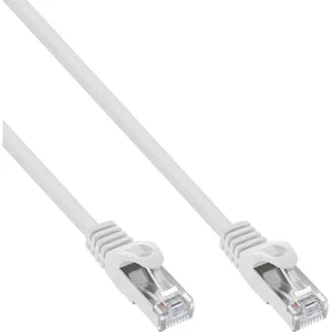 Pārejas kabelis InLine SF/UTP Cat.5e 0.5m balts