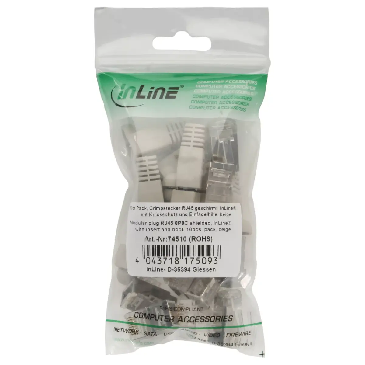 InLine RJ45 8P8C savienotājs Photo 2