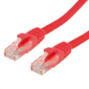 Tīkla kabelis VALUE UTP Cable Cat.6 RJ-45 U/UTP 0.5 m Sarkans