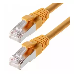 Tīkla kabelis Helos Cat 5e SF/UTP 0.5 m Dzeltena