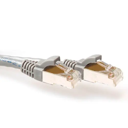Паст-корд ACT Cat6a SFTP 1м - Серый Photo 1