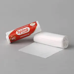 Atkritumu maisi van lauwer AM-15L-4550 15 l, 45×50 cm, balti HDPE, ruļļis 20 gab.