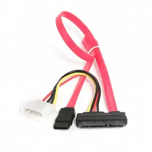 Iekšējais barošanas kabelis Gembird CC-SATA-C1 0.35 m — 2×SATA 15 kontaktu uz Molex 4 kontaktu, 0.35 m