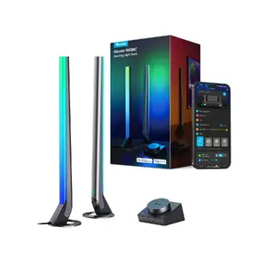 Govee H6047 Viedais spēļu gaismas panelis 24 W Wi-Fi Bluetooth Violeta RGBIC