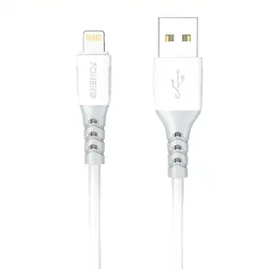 FONENG USB — Lightning kabelis X66 — 1 m, 20W (3A) uzlādei un datu pārraidei