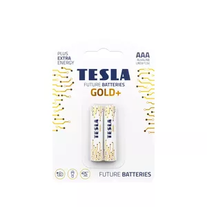 Baterija TESLA AAA GOLD+ LR03, komplekts 2 gab.