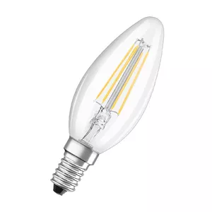 LEDVANCE Osram STAR LED spuldze 4 W E14, 2700 K silti balta, 470 lm, energoefektivitātes klase E