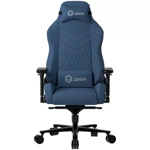 Игровое кресло Lorgar Ace 422 Анти-грязевая ткань 1.8 мм металлический каркас 4D подлокотники Синий