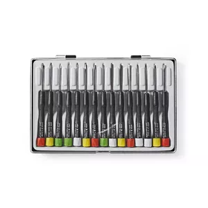 Набор прецизионных отверток Nedis SDAS110VA с насадками Flat Hex Phillips и Torx