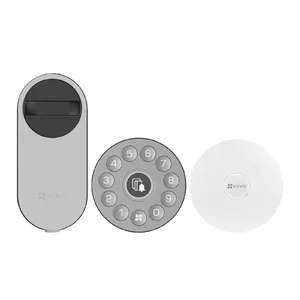 Smart door lock EZVIZ CS-DL01S DL01CP A3-BK Code RF card Grey