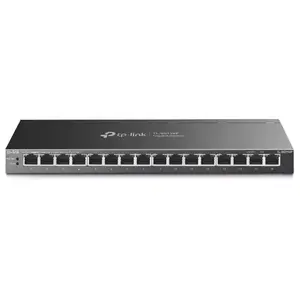 Neadministrēts slēdzis TP-Link TL-SG116P 16-portu gigabita galda slēdzis ar PoE+