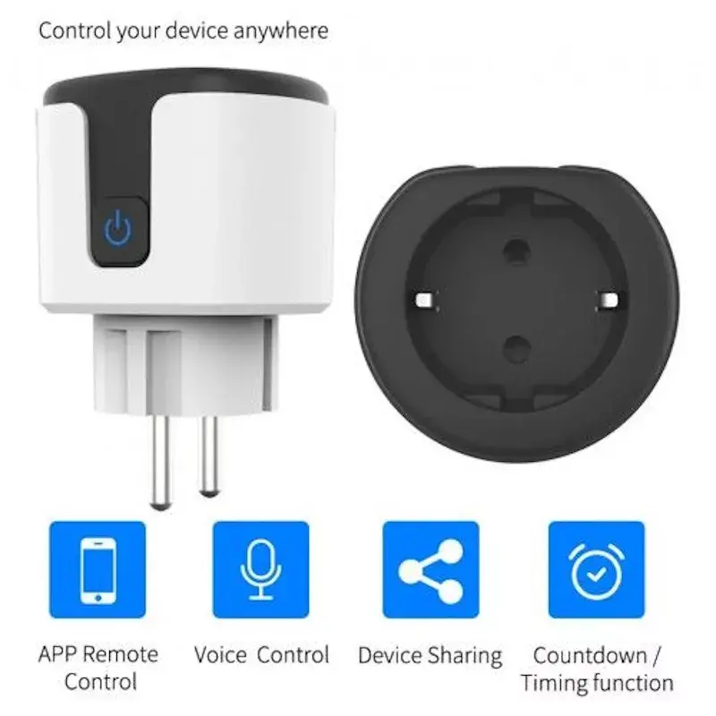Smart socket Riff RF-16A 16A Wi‑Fi Photo 2