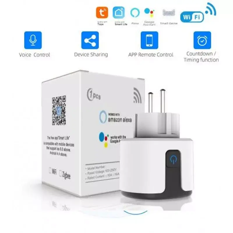 Smart socket Riff RF-16A 16A Wi‑Fi Photo 4