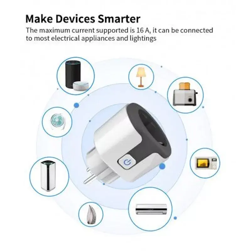 Smart socket Riff RF-16A 16A Wi‑Fi Photo 5