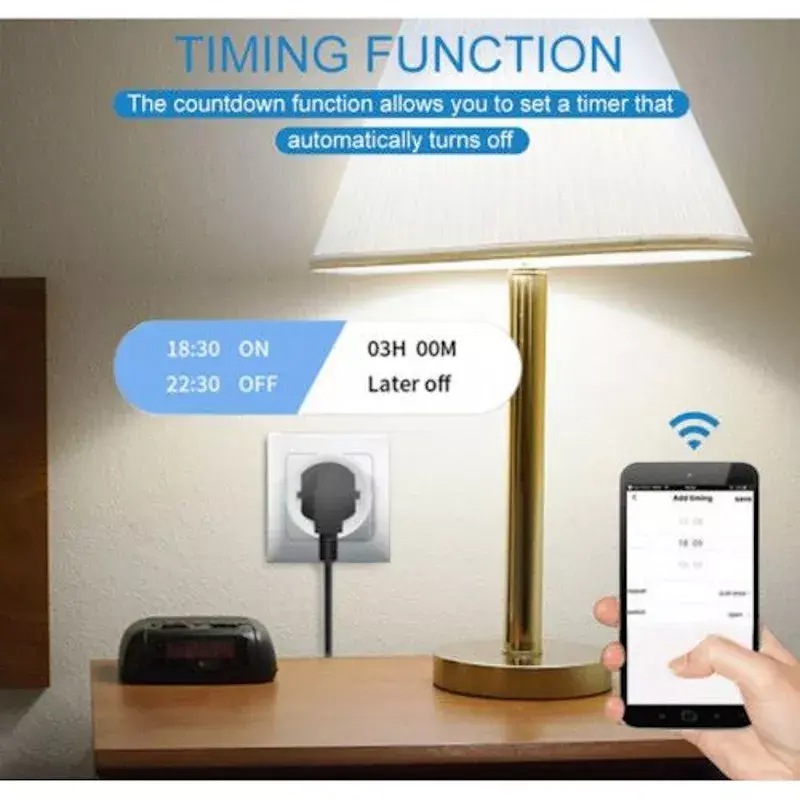 Smart socket Riff RF-16A 16A Wi‑Fi Photo 7
