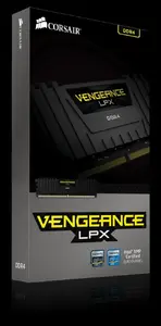 CORSAIR Vengeance LPX 8GB DDR4 2400 MHz Desktop Memory Module 288-pin DIMM CL14 Black
