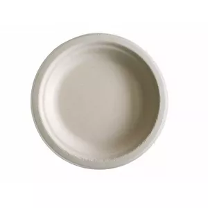 Disposable compostable plates GoGreen 15 cm, pack of 10 – biodegradable tableware