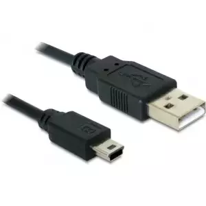 USB кабель DeLOCK USB 2.0-A / USB mini-B 5pin 0.70m