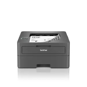 Brother HL-L2445DW bezvadu melnbaltais lāzerprinteris ar automātisko divpusējo druku, 32 lpp/min ātrumu, 1200 x 1200 DPI izšķirtspēju, Wi-Fi, Ethernet un LCD displeju