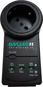 Sprieguma monitors ONLINE USV-Systeme ONLSW230 — tīkla sprieguma uzraudzība 230V 50Hz