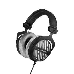 Studijas austiņas Beyerdynamic DT 990 PRO 80 Ω, vadu, ap ausi (circumaural), 3 m kabelis, melnas