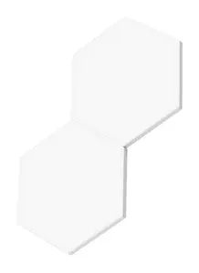 Govee Glide Hexa H6061 Viedais Wi-Fi LED gaismas paneļu paplašinājuma komplekts, baltā krāsā