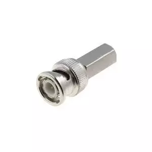 BNC male connector electro base BNC-RG59.T straight screwable for RG59 cable