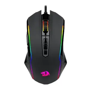 Spēļu pele REDRAGON M910-K Ranger — vada, USB Type-C, melna, 0.1304 kg