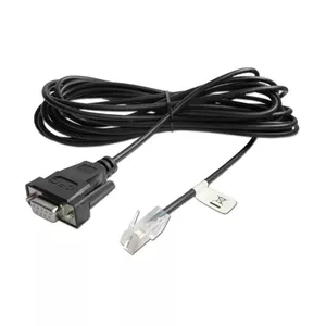 Signālkabelis APC AP940-1525A, 4,57 m, DB9 uz RJ45, vīrietis/sieviete, melns