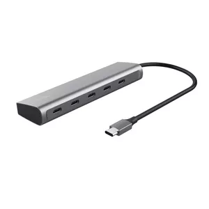 USB Hubs Trust Halyx USB 3.2 Gen 1 Type-C Silver