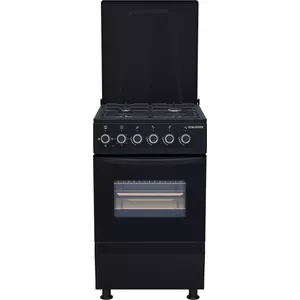 Gāzes plīts SCHLOSSER FS5406MAZD — 4 apkures zonas gāzes virsma, nerūsējošais tērauds, energoefektivitātes klase A
