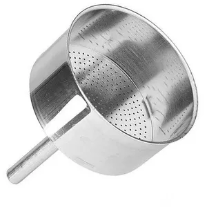 Kafijas filtra BIALETTI 0800107 sudrabota metāla, priekš Moka 12 tasītēm (Itālija)