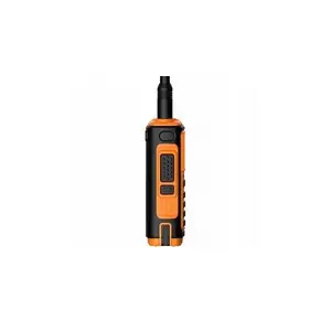 Rokās divvirzienu radio Baofeng UV-17E oranžs — 5 W, 16 kanāli, 1800 mAh akumulators