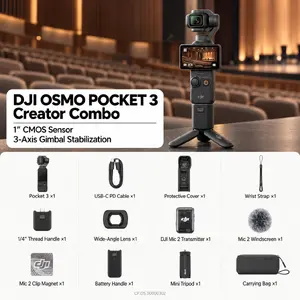 Видеокамера DJI Osmo Pocket 3 Creator Combo со стабилизатором