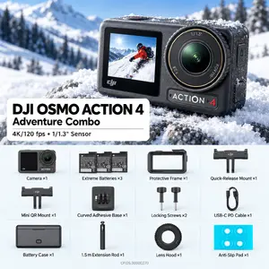Спортивная камера DJI Osmo Action 4 Adventure Combo