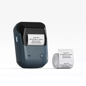 Принтер этикеток NIIMBOT B1 SPACE BLUE Bluetooth беспроводной портативный