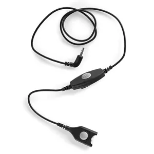 EPOS CALC 01 Kabeļa 1m Melns Sennheiser EasyDisconnect 3.5mm
