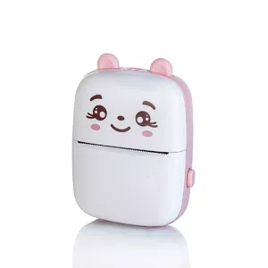 Extralink Mini termoprinteris EPP-001 Rozā Bluetooth USB-C 1200 mAh 210 dpi