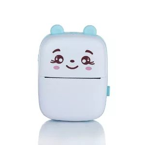 Extralink Mini termoprinteris EPP-002 Zils Bluetooth USB-C 1200 mAh 210 dpi