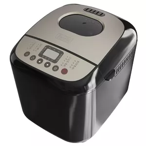Maizcepēja Black & Decker BXBM600E — 600 W, 1 kg ietilpība, LCD, skārienvadība, 15 h taimeris, ievārījuma funkcija